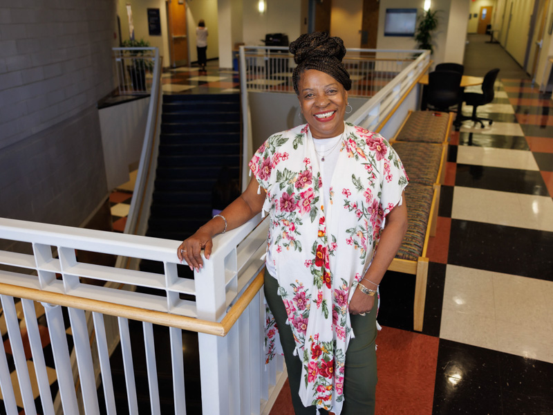 Rose Williams, supervisor of business operations in SHRP, is celebrating 36.5 years at UMMC. Joe Ellis/ UMMC Communications