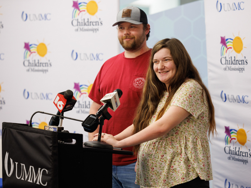 Shawn and Haylee Ladner report that their son and four daughters are all thriving in neonatal intensive care.