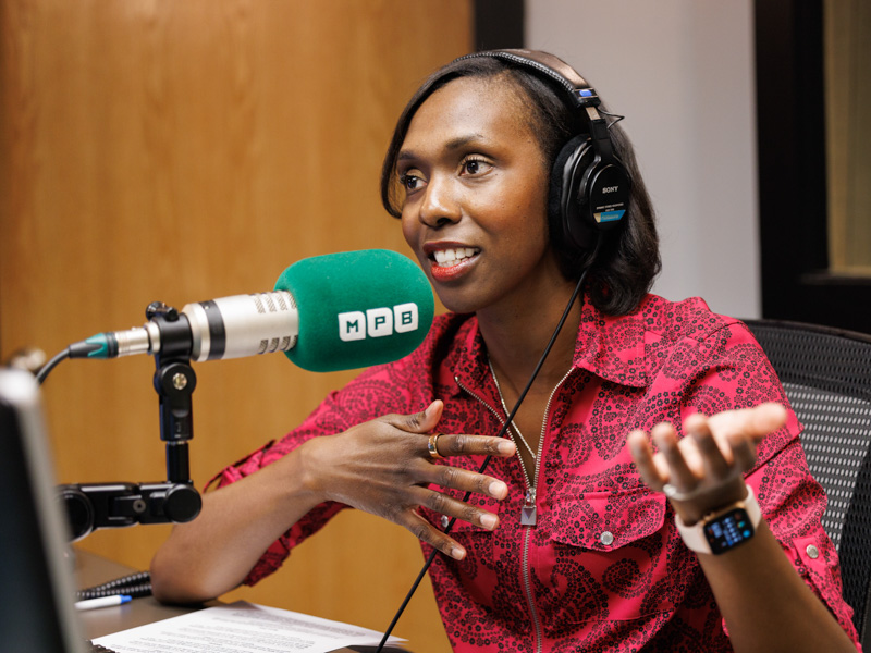 The invisible smile: As radio show host, Kency gives voice to her passion