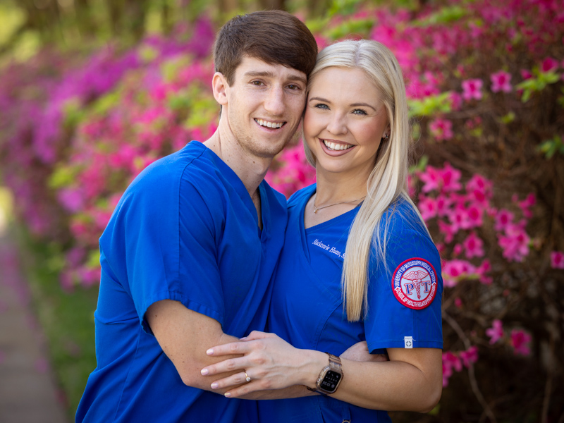 #UMMCGrad2023: ‘Dynamic duo’ in PT caps off busy semester with wedding in June