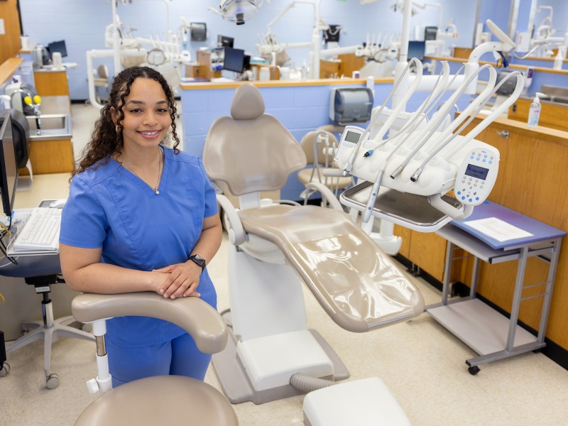 Malita Chaffier is a 2023 dental hygiene graduate of the School of Dentistry.