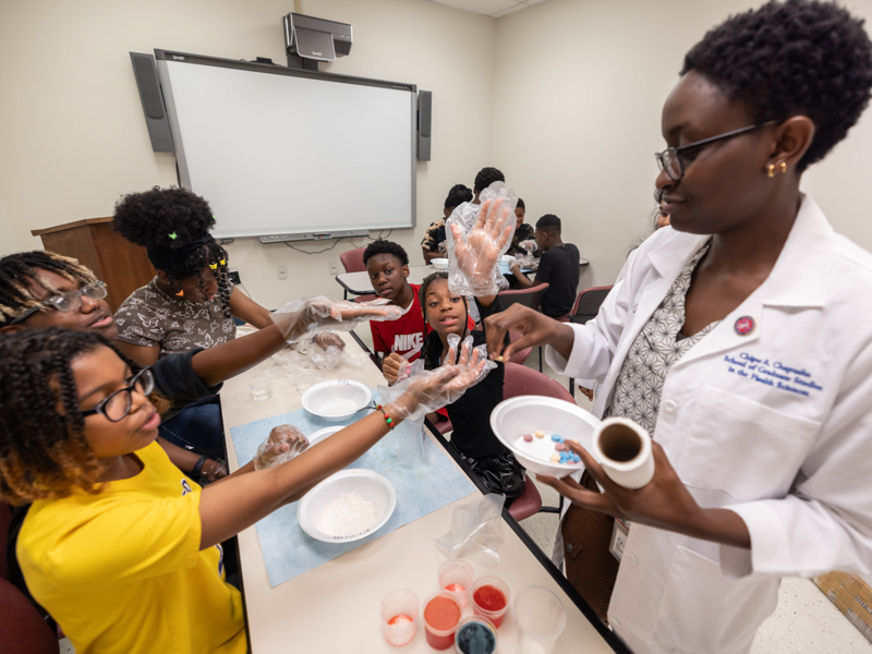 Summer school for these kids means lessons in dentistry