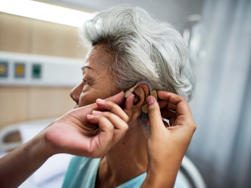 Hearing aids slow cognitive decline in older adults with hearing loss and  risk for dementia - University of Mississippi Medical Center