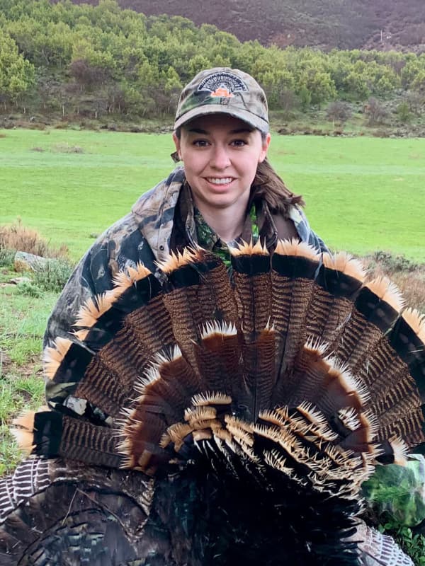 On May 6, Lauren Winters finished off her Grand Slam quest during her hunt for the Merriam's in New Castle, Colorado. (Photo courtesy of Lauren Winters)