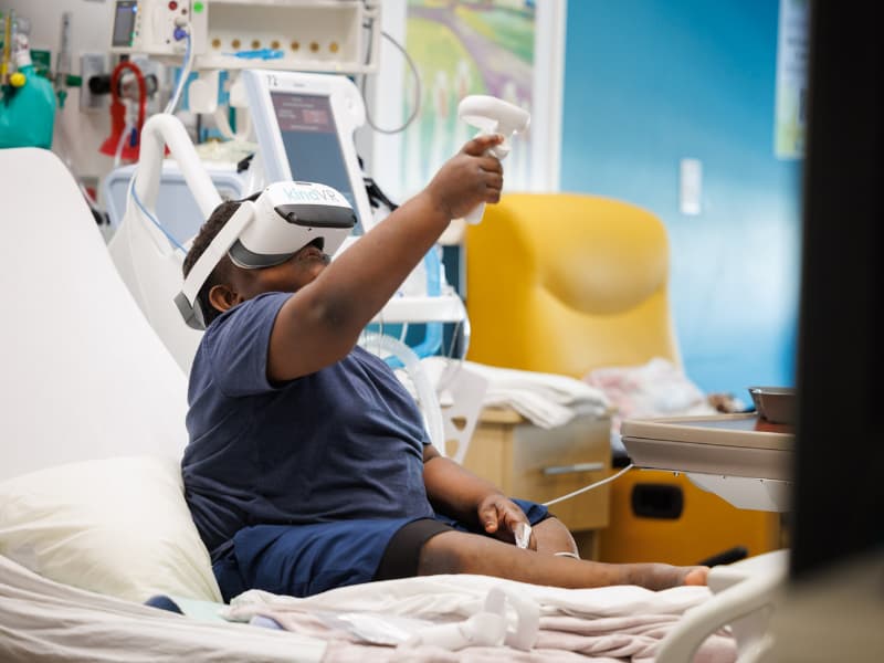Children’s of Mississippi patients calmed by VR voyages