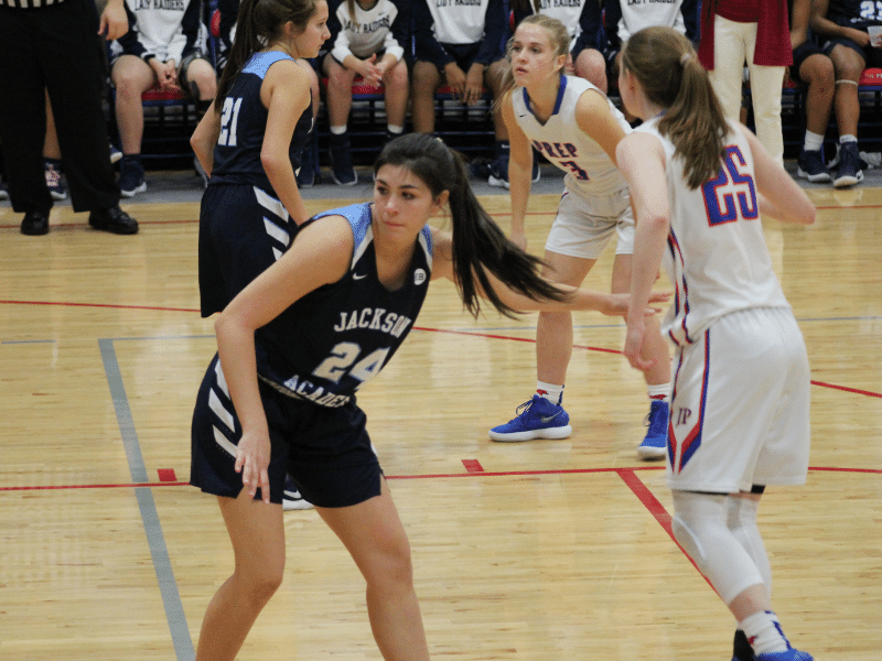 Gabrielle Morris, shown here at age 16, played basketball for her high school, Jackson Academy, and participated in a variety of other sports, including soccer and volleyball. (Photo courtesy of Gabrielle Morris)