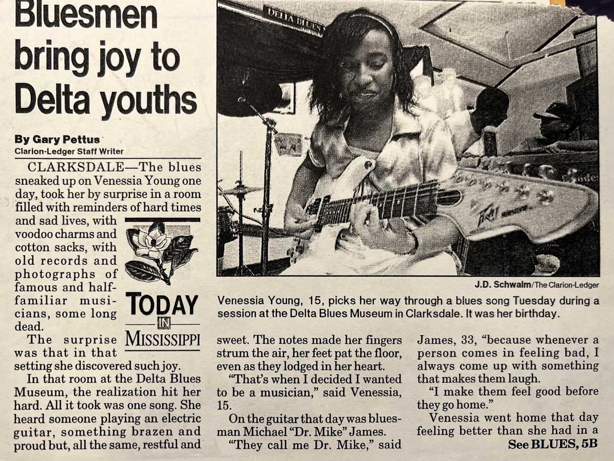 UMMC writer, Gary Pettus, pays tribute to Randle (then Young) in a 1999 Clarion Ledger feature.
