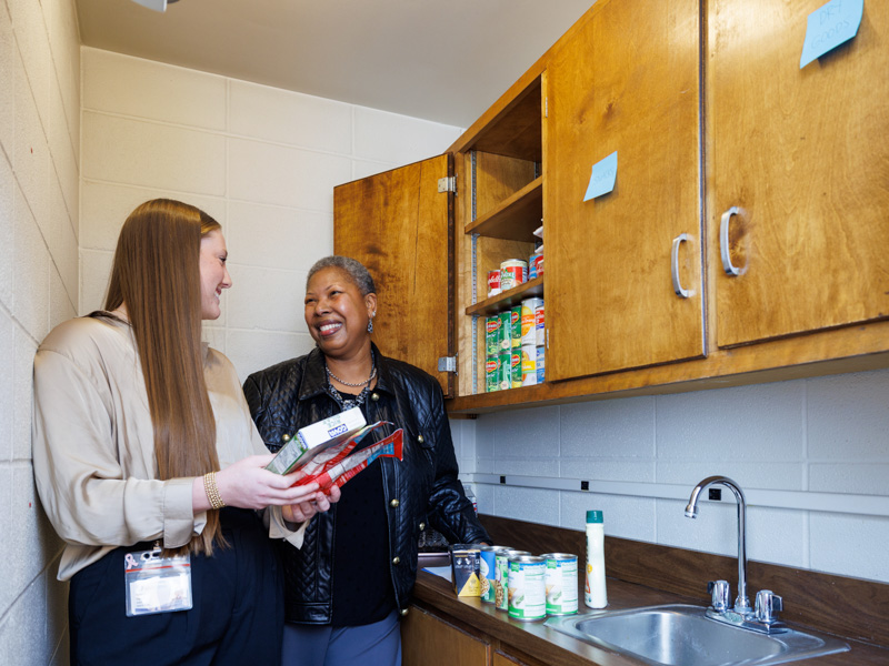 School of Nursing opens food pantry