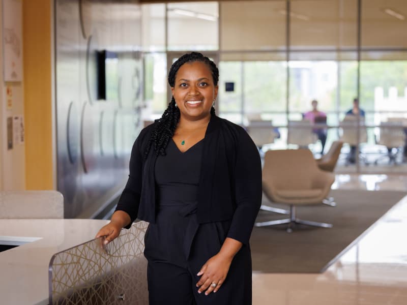 Dr. Jasmine Miller-Kleinhenz, assistant professor of population health science, hopes her study will bring awareness to the complexity of factors contributing to poor breast cancer outcomes in all women.