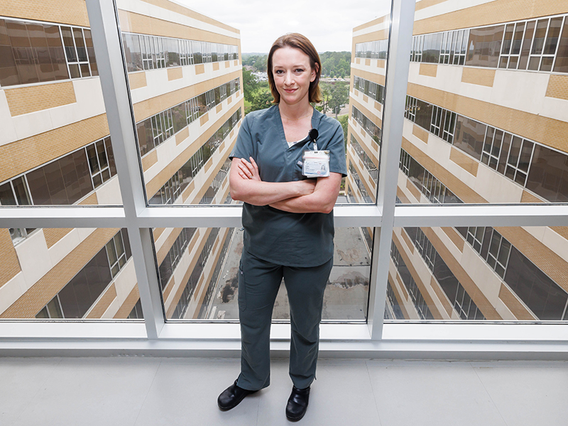 Carolyn Trudeau, administrative house supervisor with the nursing resource team