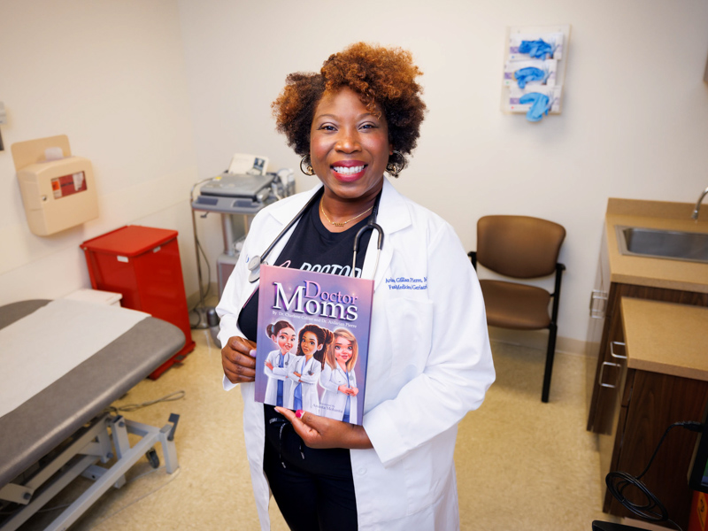 In the book she co-wrote, says Dr. Ardarian Pierre, an assistant professor of family medicine-geriatrics at the University of Mississippi Medical Center, "We're telling our children, ‘I am proud of you and you should be proud of me.’”