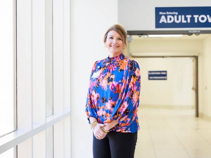 Jill Bayles was recently appointed director of the Office of Patient Experience.