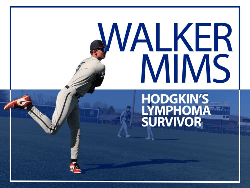 After completing treatment at Children’s of Mississippi Center for Cancer and Blood Disorders, Walker Mims of Meridian was back to playing his favorite sport – baseball – with the Lamar School’s team.