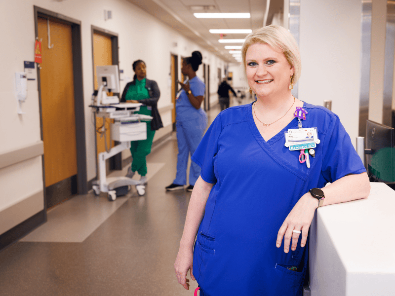 Traci Wilson is an inpatient RN and preceptor for nurses in training.
