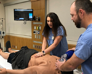 Drs. Tankersley and Jackson at anesthesia drill.png