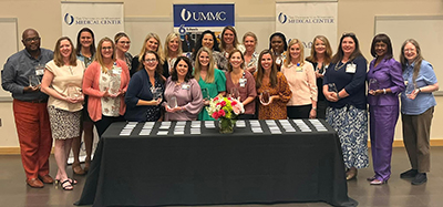 Group of SON faculty that were inducted into the UMMC Academy for Excellence in Education.