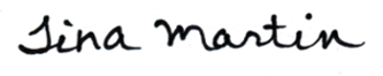 Tina Martin signature